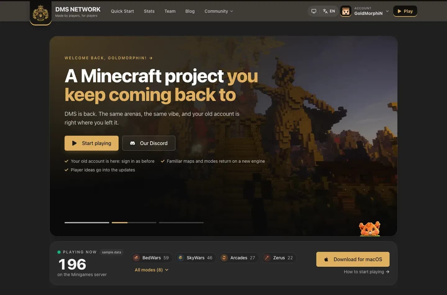 Dark theme